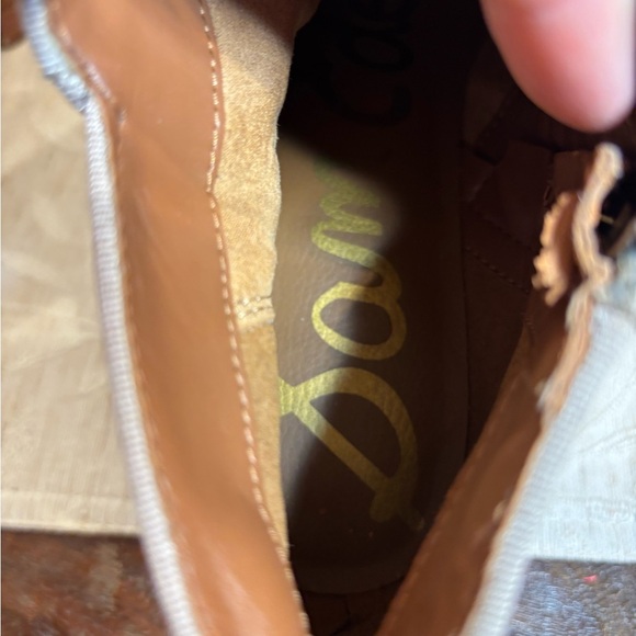 Sam Edelman Womens Petty Chelsea Putty Suede Ankle Bootie US Size 9 Inside Zip - Picture 7 of 15